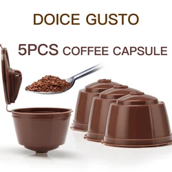 Nespresso 1/2/3PCS Coffee Capsule Nestle Dolce Gusto Capsule Reusable Coffee Filter Capsule Machine Barista Coffee Accessories