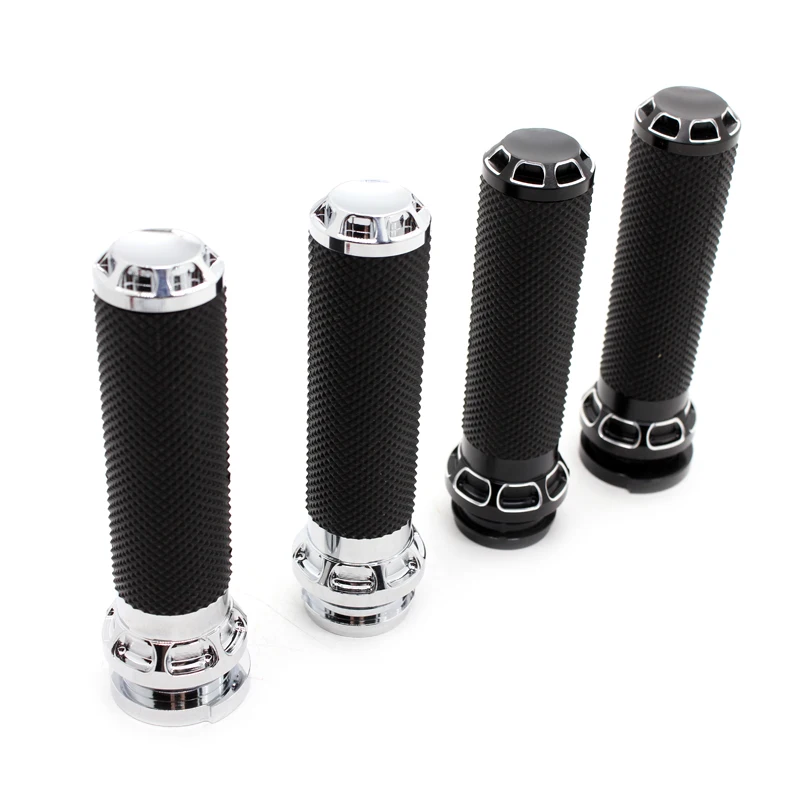 Motorcycle 1''25mm Handlebar Electronic Throttle Hand Grips For Harley Touring Road King Street Glide FLHX Softail Deluxe FLSTN