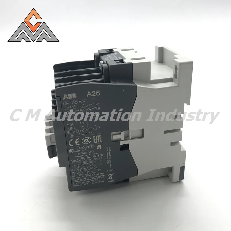 Original New ABB AC Contactor 26A30A40A A26-30-10 A30-30-10 A40-30-10