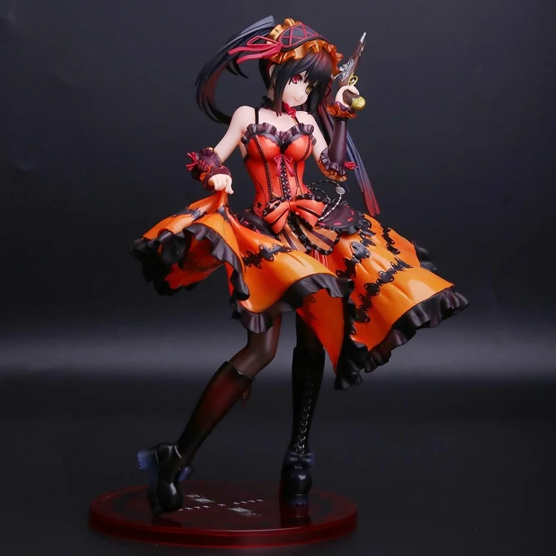 

Anime Figure 23CM PVC Movie Date A Live Mayuri Judgment Kurumi Tokisaki Figurine Toys for Children Anime Action Figures Model