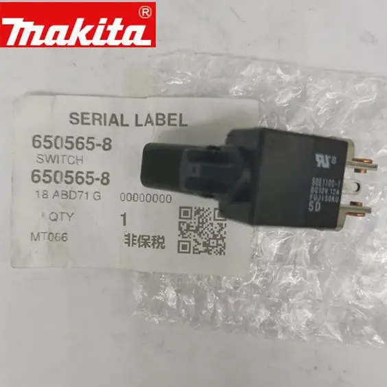 Imagem -03 - Makita-interruptor para Furadeira 5310436 6505658 7.2v para 6010dwe 6010d 6710d Da390d Da3000d Mt066 6012dh 6012d 6012hdw Da3000dw