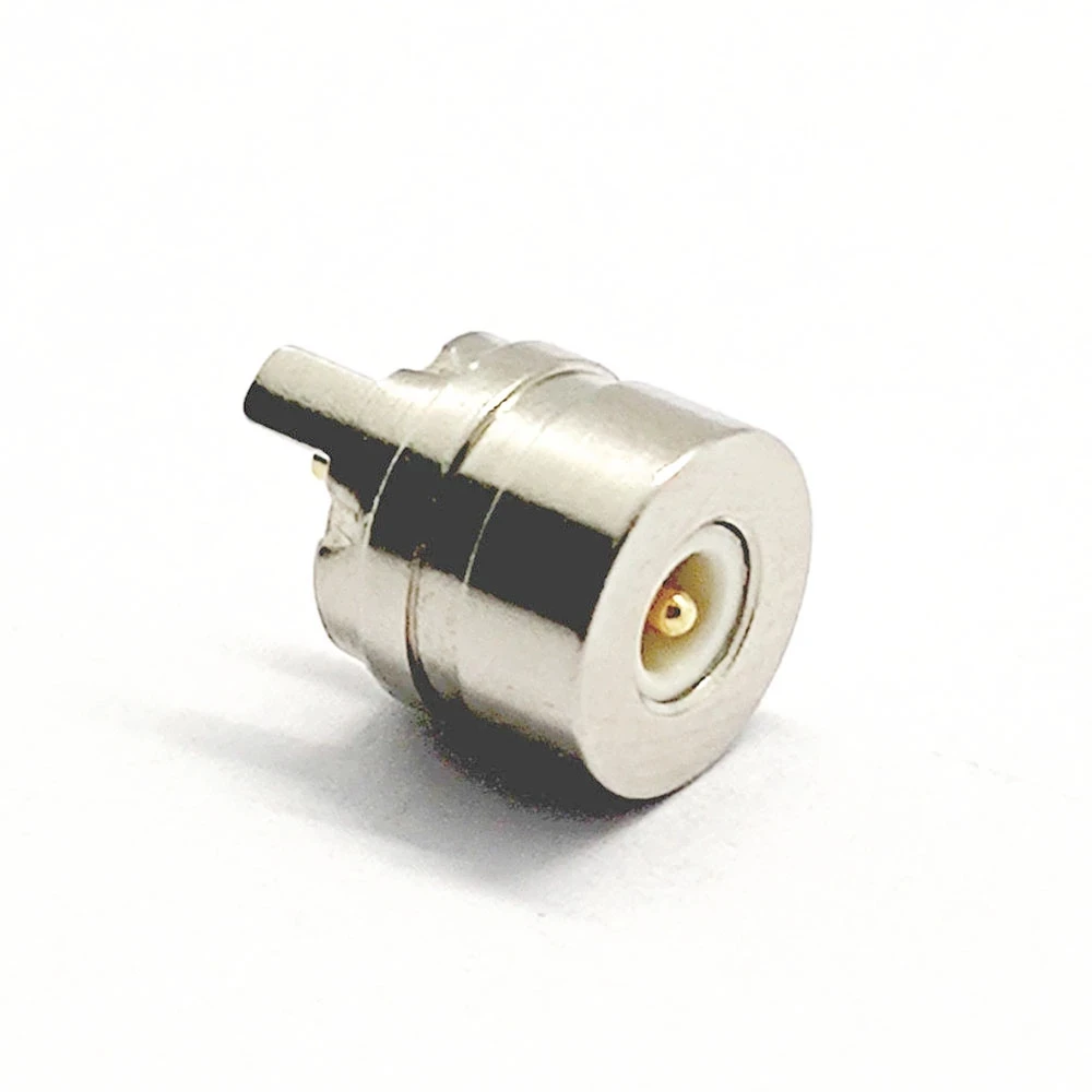 4 مجموعة 6 مللي متر 2Pin المغناطيس واحد الربيع المحملة كابل مغناطيسي موصل بأسنان بوغو تهمة الطاقة الذكور الإناث Probe5-12V اللحيم سلك نوع