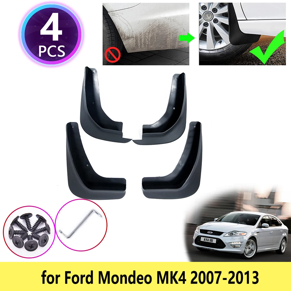 for Ford Mondeo MK4 2007 2008 2009 2010 2011 2012 2013 Mudguards Mudflap Fender Mud Flaps Guards Splash Wheel Car Accessories