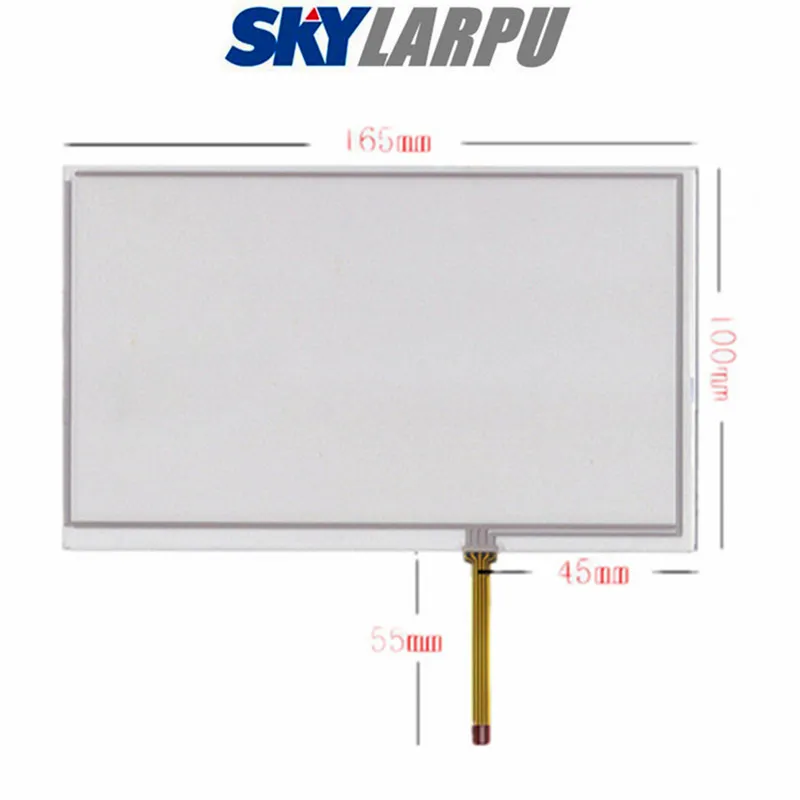 Resistive Touchscreen Panel, 4 Wire, HSD070IDW1, AT070TN92, AT070T90, GPS Navigation, Glass, 7''Inch Free Shipping