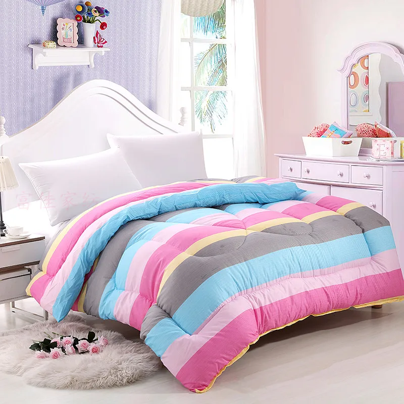 High Quality Cotton Patchwork Quilt Duvet Luxury Printed Thicken Warm Comforter Summer/winter Blanket Bedding Comforter Filler