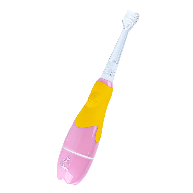 SG-513  Child Electric Toothbrush 2-3-6 years old Sonic Vibration Kids Babies Toothbrush Soft Bristles Replacement Brush Head