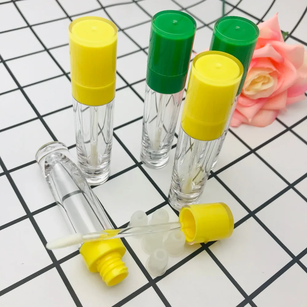 Direkt vom Hersteller: 5ml 8ml Leere Lipgloss-Tuben, Klare Lipgloss-Flaschen in Pink, Schwarz, Nachfüllbare DIY-Kosmetikverpackungen – Detail 17