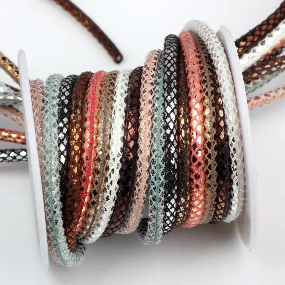 3mm 2 Yards/Lot Round PU Leather Cord Rope For European Style DIY Necklace Bracelet Choker Craft Jewelry Making NEW