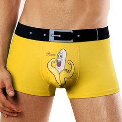 Boxer Men Underwear Fashion Mens boxers & briefs Funny Cartoon Underpants Man Sale Men's Panties Pouch Bulge Shorts For Men Gift