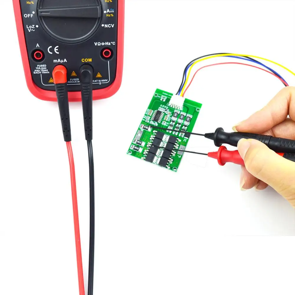 ZIBOO ZB-T14 Piercing Needle Non-destructive Test Probe,with 4mm Banana Plug Use for Voltmeter,Clamp Meter Test Extensions.