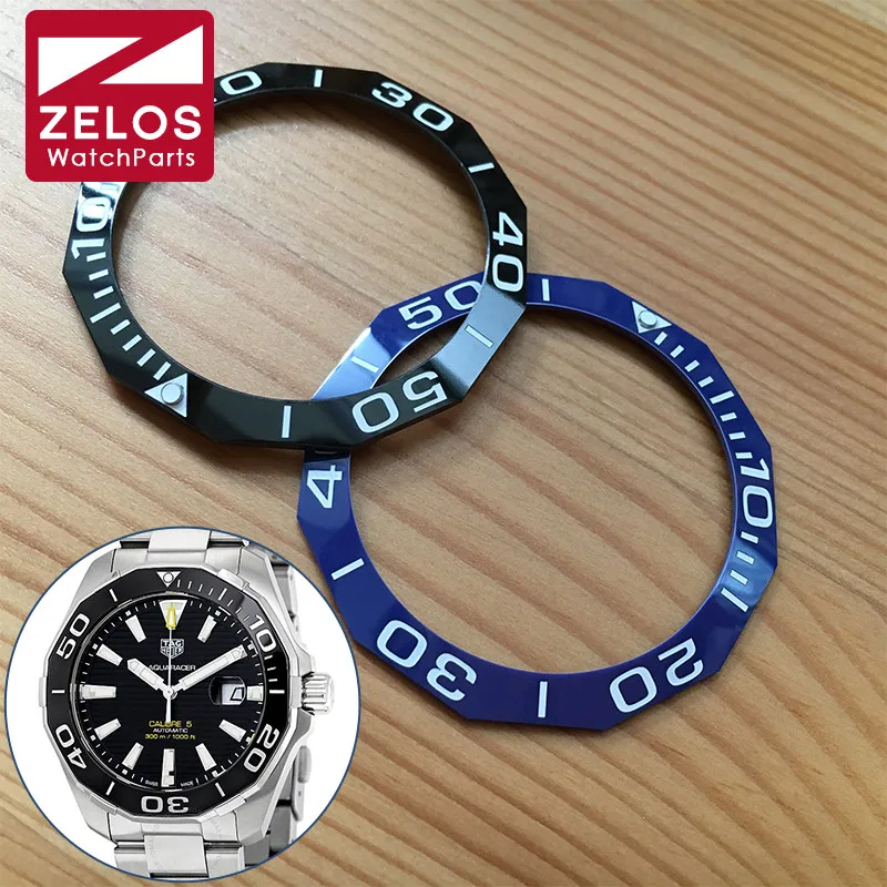 ceramic bezel for TAG HEUER AQUARACER automatic watch WAY201