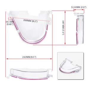 Superior a clear cam geargoing belt cover timing turbo campaign for Honda 96-00 ek with pqy adhesive jr6337 8 Main Sales Honda Big Linge Cover - №5