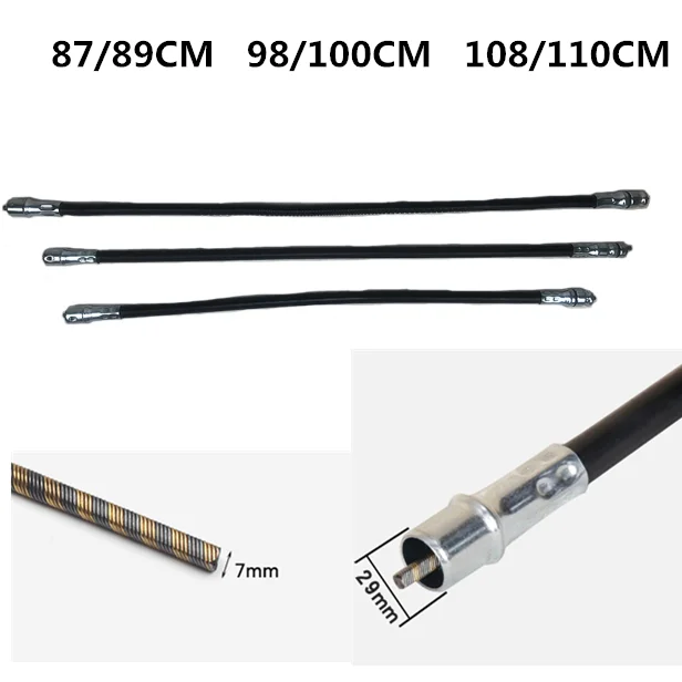 89CM 100CM 84CM Grass trimmer Flexible soft shaft assembly for brush cutter hedge trimming  Mower soft shaft core,backpack-type