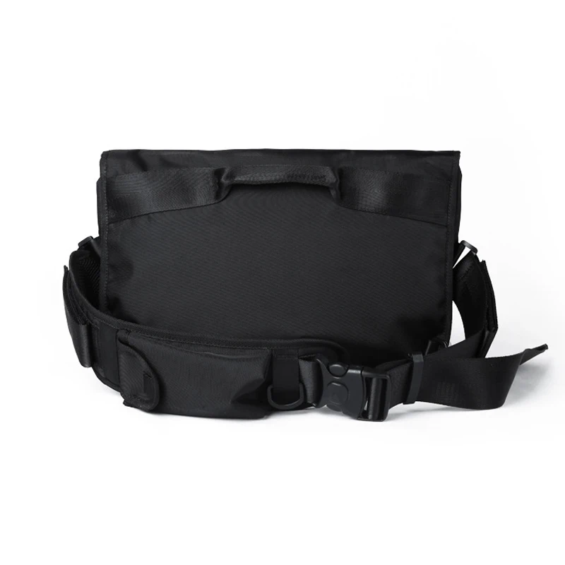 Men Messenger Bag Street Trendy Tactical Shoulder Waterproof Bags Hip Hop Streetwear Bag Oxford Bag WB25