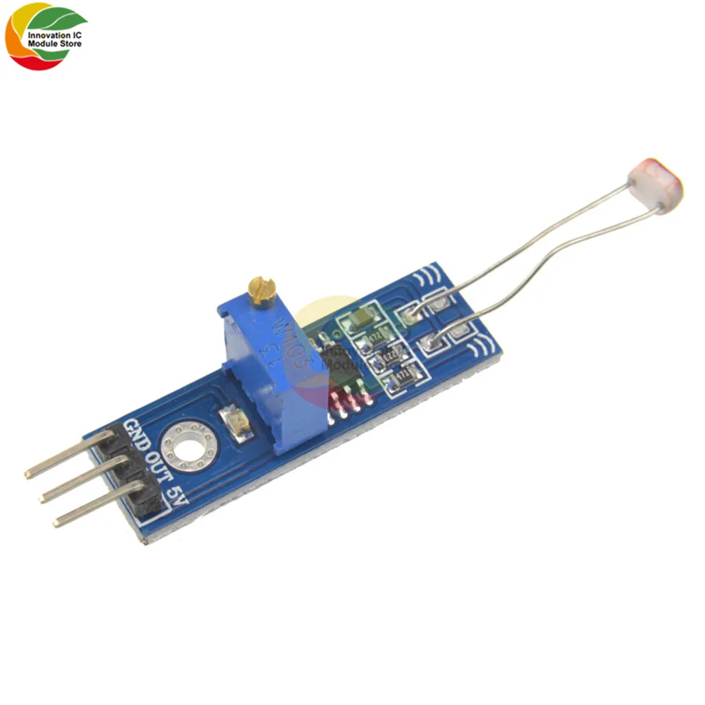 Photoresistance Detection Optical Photosensitive Light Sensor Board For Arduino LM393 DO Voltage Output PCB Module 3.3V 5V