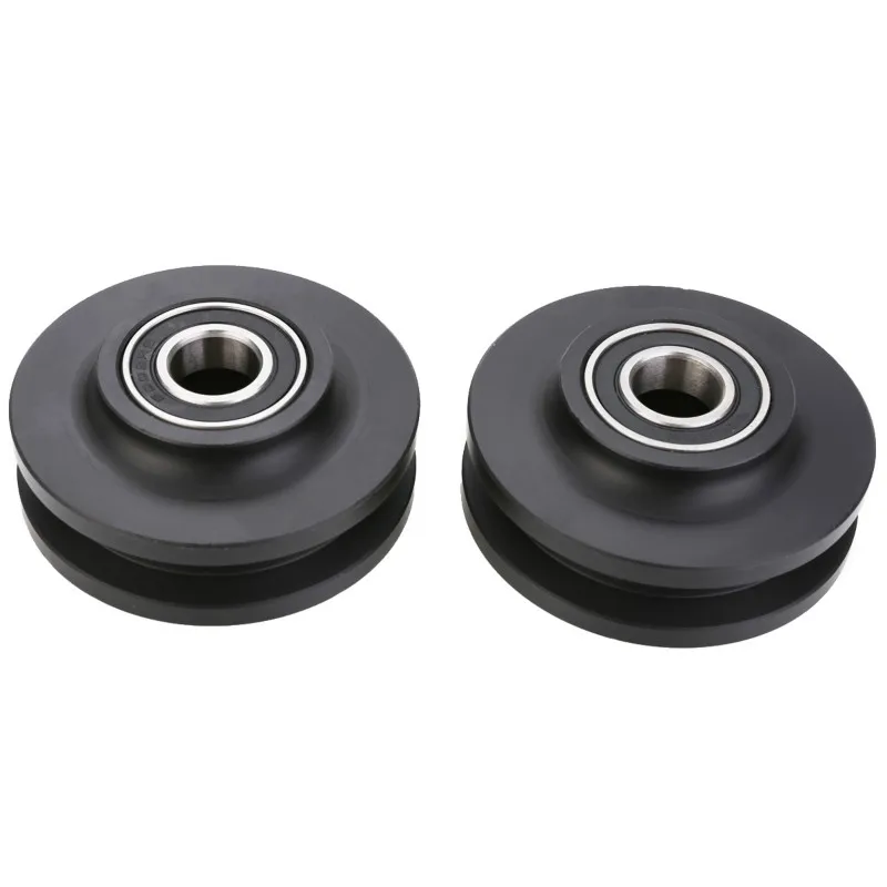 Polea de rodillo de rueda de puerta corrediza de Granero, 4 Uds., para armario, armario, ventana, accesorio de Hardware, envío gratis