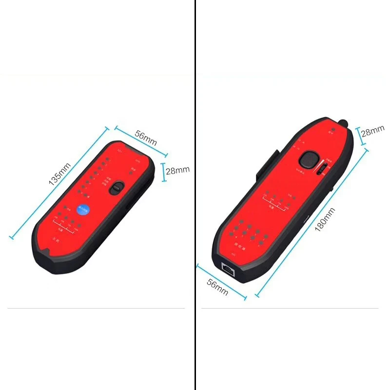 Hi-tech smart RJ11 RJ45 Cat5 Cat6 Cavo Telefonico Tracker Tester di LAN Rete Cavo di Rete Detector Strumento