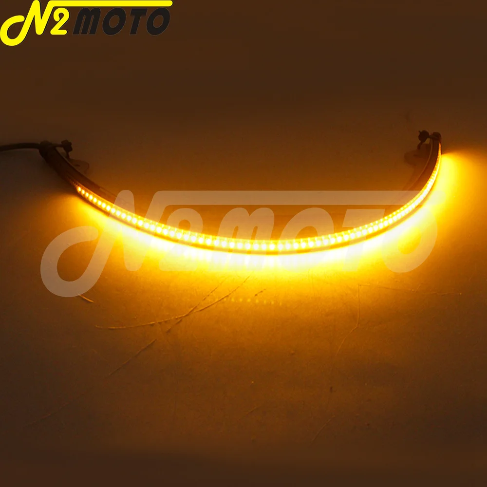 LED Motorcycle Light Bar Strip Tail Brake Turn Signal Light For Suzuki Boulevard M109R / M90 2006-2018 Brake Rear Tail Light