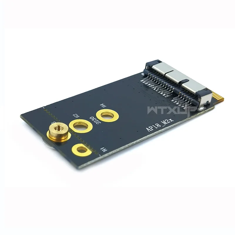 BCM94360CS2 BCM943224PCIEBT2 A/E Key Adapter Card Module 12 + 6 Pin Draadloze Wifi Snelheid Voor Ngff 2230 M.2 Connector