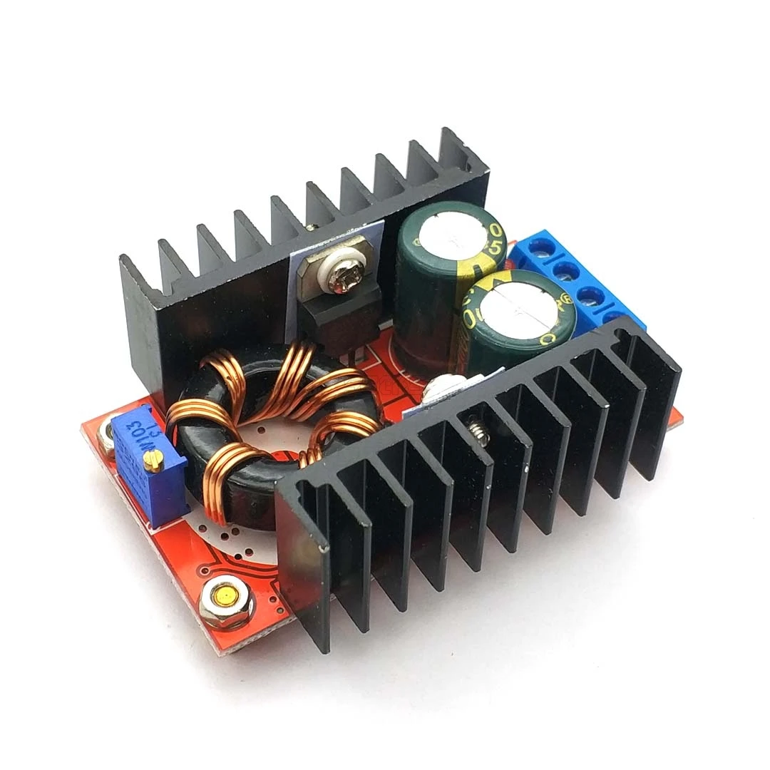 150W DC-DC Boost Converter Step Up Power Supply Module 10-32V To 12-35V 10A Laptop Voltage Charge Board For Arduino