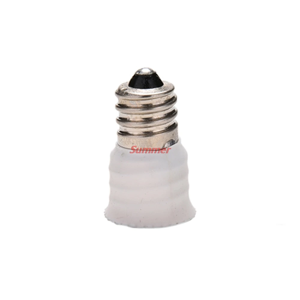 Adaptador de portalámparas E12 a E14, convertidor de enchufe, Base de luz, candelabro, alta calidad, 1 unidad