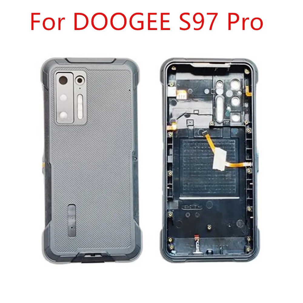 New Original For DOOGEE S97 PRO Phone Protective Back Battery Cover Housings Case Durable Mobile Frame