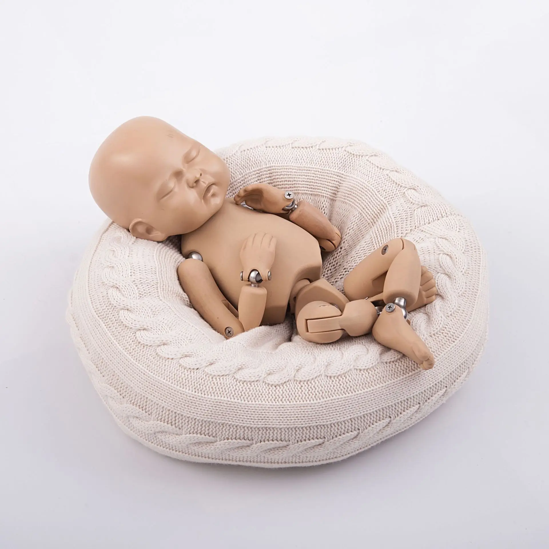 Accesorios de fotografía para recién nacidos, bolsa de frijol para bebé, sofá para posar, accesorios de sesión infantil, accesorios de pose de