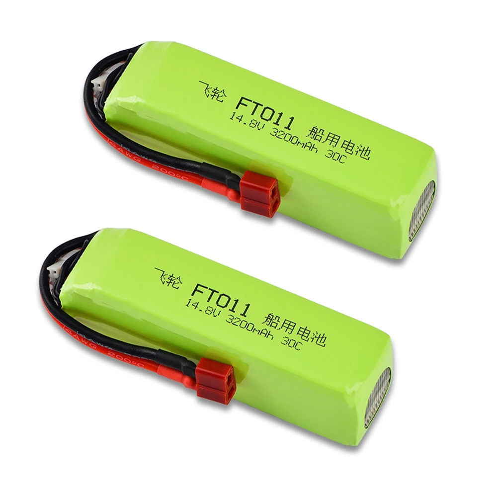 

Lipo Battery 4S 14.8V 3200mah 30C T plug For FT010 FT011 803496 RC boat RC Helicopter Airplanes Car Quadcopter 14.8 v Battery