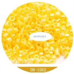 Japan Miyuki Delica Beads DB-1562 18-Color Solid Color Pearly Lustre Series 5G  Beads for Jewelry Making