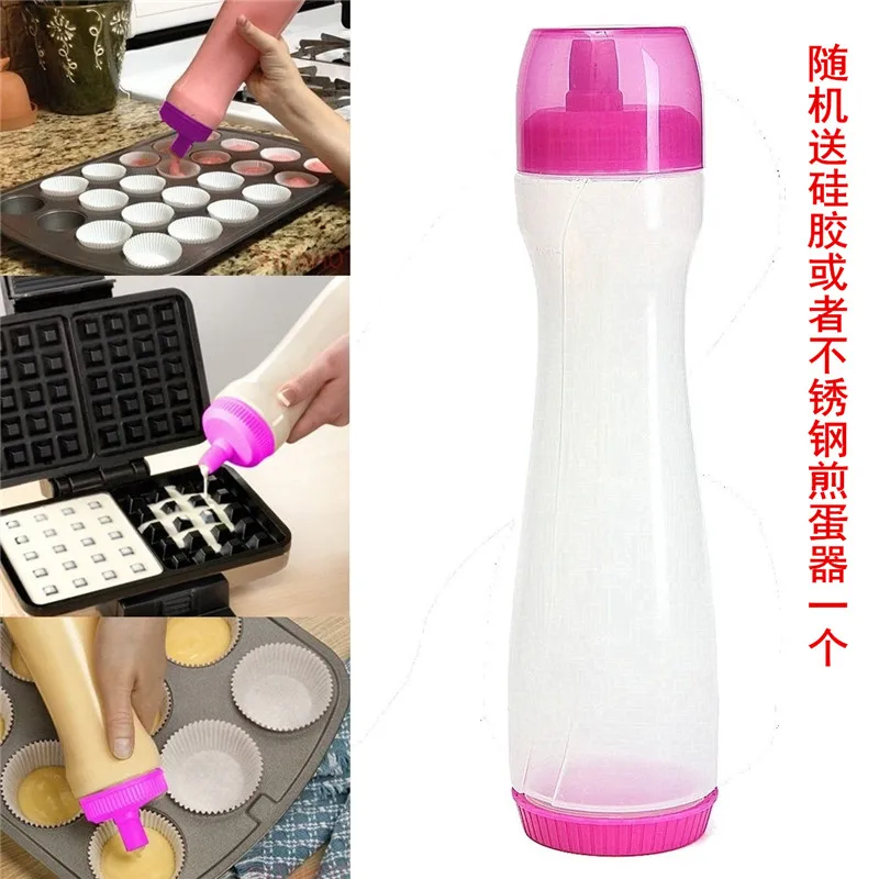 Pancake Batter Dispenser, Ice Cream Pastry Bottle, Pancake Batter Mixer, Pancake Pouring Pen, Waffle Crepes Dispenser, Bakeware