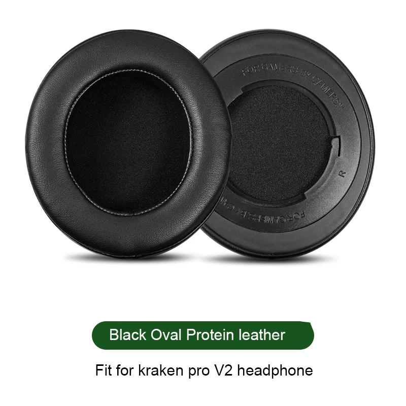 وسادات إسفنجية للأذن وسادات للرأس وسادات للرأس من رازر كراكن 7.1 برو V2 عالية الجودة