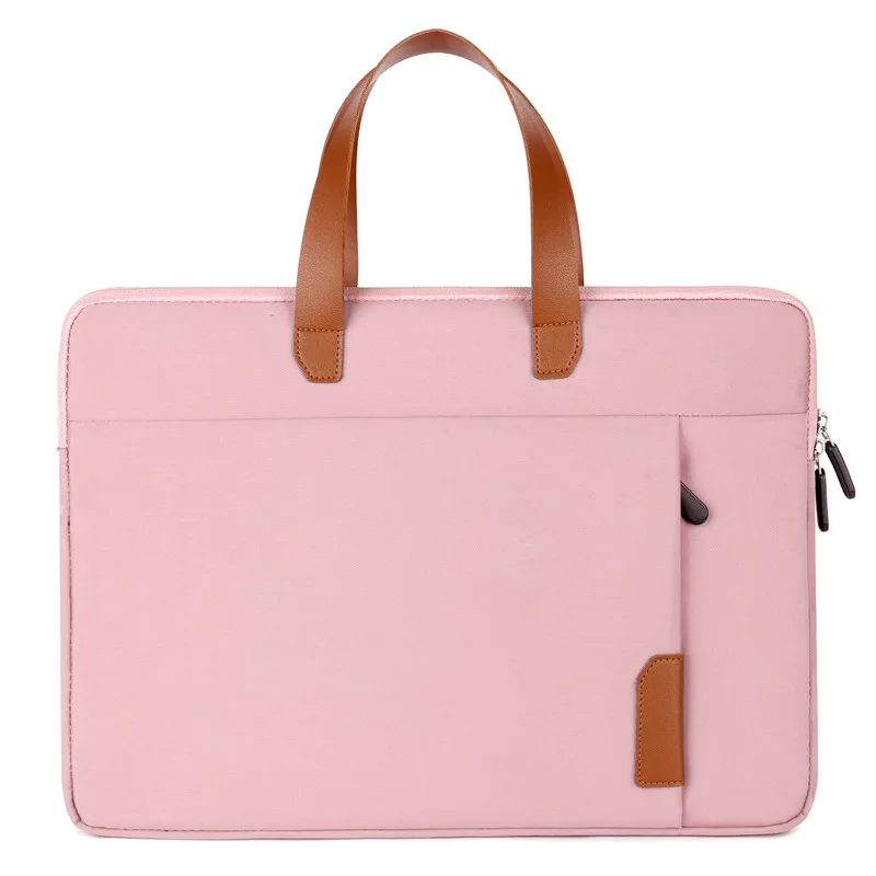 

Fashion Female Handbag Briefcase Laptop Protective Cover For Macbook Air 13 Case For 13 14 15 15.6Inch Xiaomi Dell HP Laptop Bag