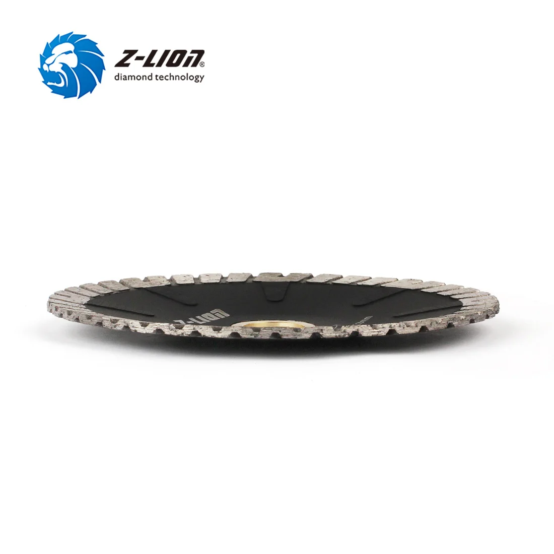 Z-LION 1PC 115/125/180mm Diamond Concave Saw Blade Protection Teeth Concrete Granite Marble Stone Cutting Disc For Angle Grinder