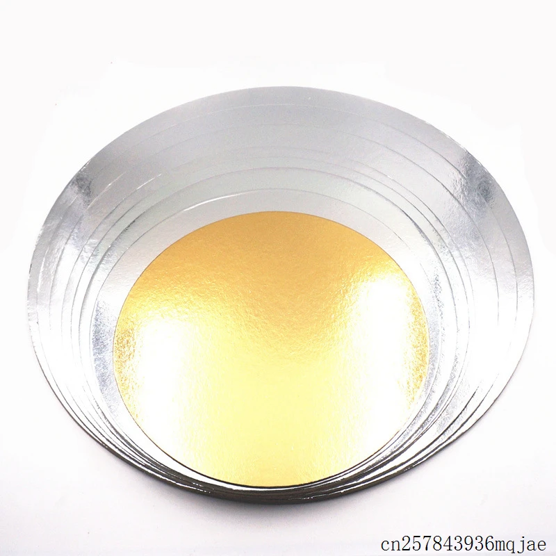 

100pcs Round Cake Board for Presenting Decorated Cakes Moving Plate Turntables Baking Tools 8inch 10inch