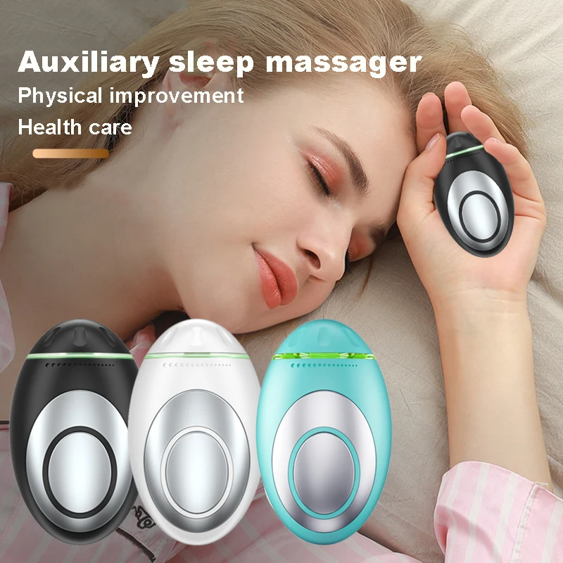 Sleep Aid massage Device Microcurrent Pulse Hypnosis Relax Relieve Mental Anti anxiety Insomnia Child Adult Sleeping machine