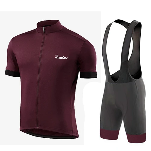 Imagen 2 del producto Jersey de ciclismo del equipo Raudax 2025, conjunto de ciclismo para hombre, ropa de bicicleta de carreras, traje transpirable para bicicleta de montaña, ropa deportiva