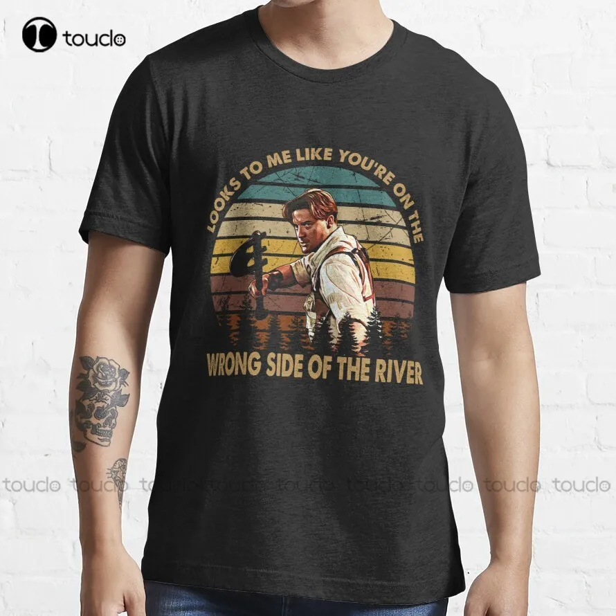 The River The Mummy Brendan Gift Art The Mummy Returns T-Shirt Funny Shirts For Women Custom Aldult Teen Unisex Xs-5Xl