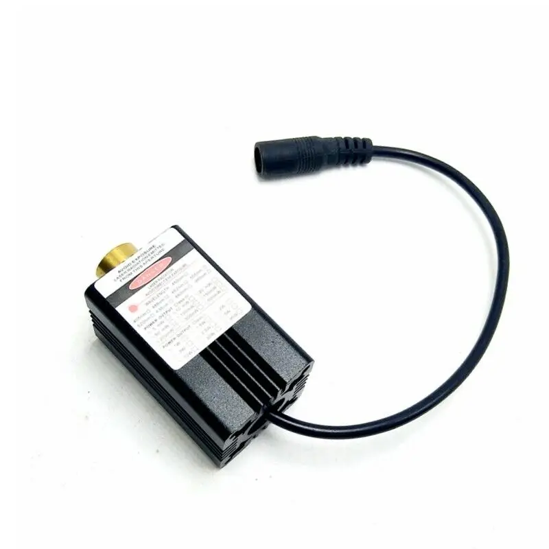 Focusable 250MW 650nm Dot Focus Red Laser Module W 5V AC + Adapter