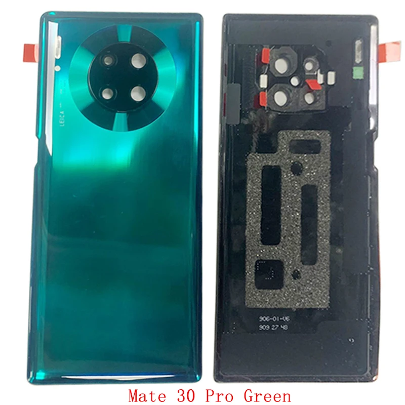 Battery Cover Rear Door Housing Case For Huawei Mate 30 Pro 5G Back Cover with Camera Lens Logo Replacement Parts