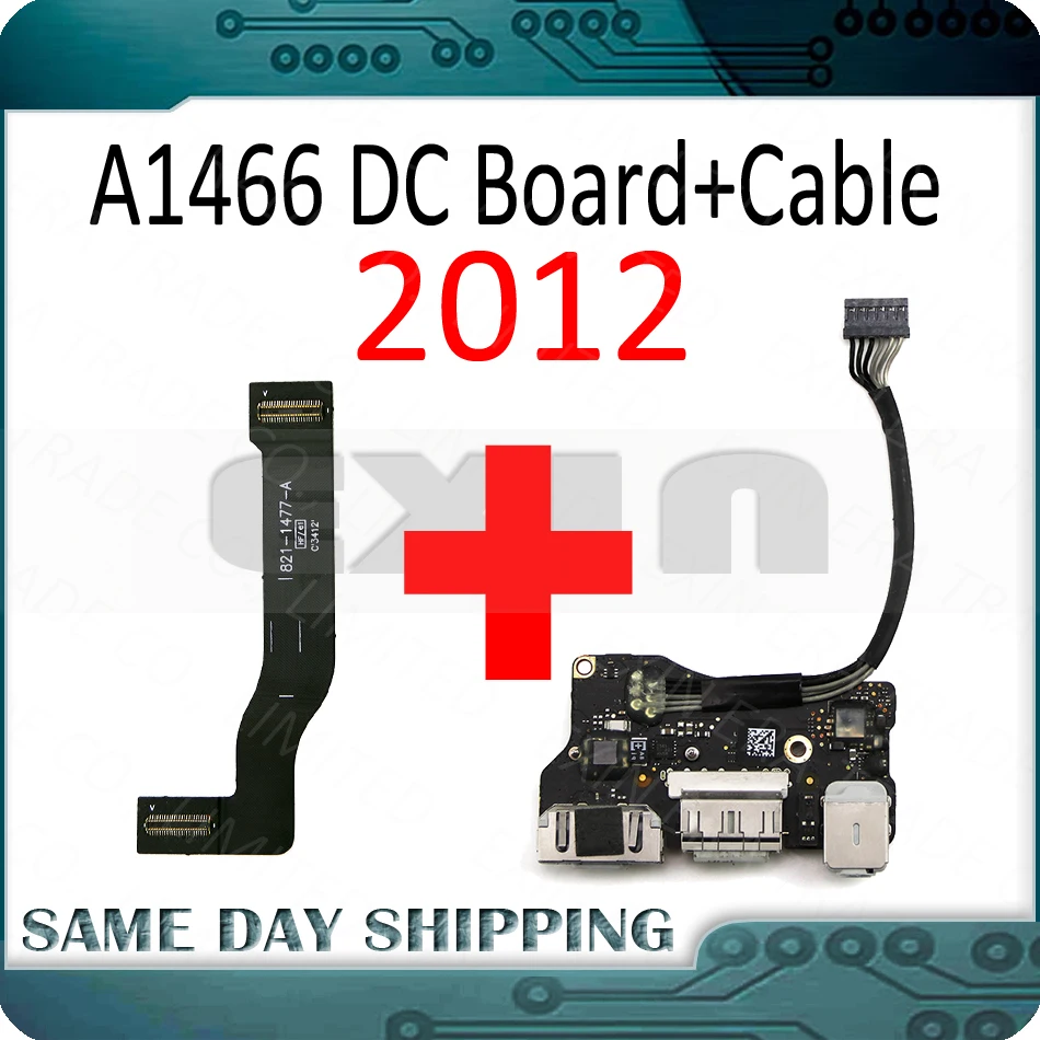 Mid 2012 Genuine A1466 I/O USB Power Audio Board DC Jack for Apple MacBook Air 13