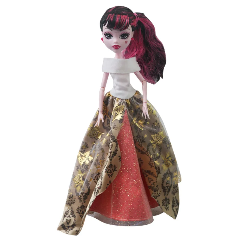 أزياء الوحش عالية ملابس دمى فستان الزي اليدوية لينة شخصية دمية الديكورات فتاة هدايا عيد الميلاد جمع دمية لعبة