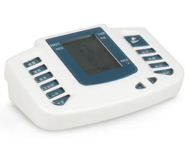 JR - 309 EMS Tens Unit Professional Muscle Stimulator Portable Electric Body Massager Microcurrents Low Frequency Relaxing Physi