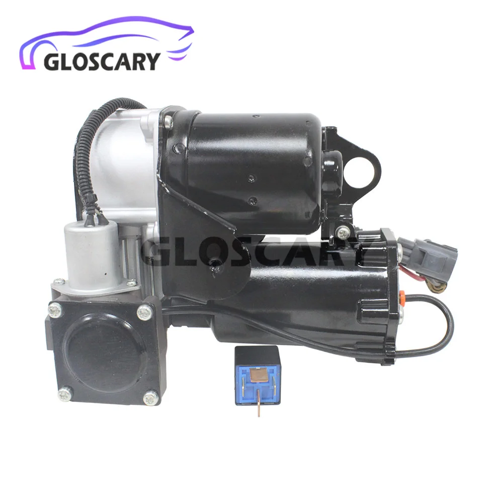 Air Suspension Compressor Pump For Land Rover Discovery 3 LR3 4 LR4 L319 Range Rover Sport L320 Hitachi Type W/Relay LR023964