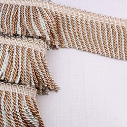 6Yards/Lot 11cm Width Tassel Rope Lace Fringe Diy Curtain Home Decorative Trim Lamp Tassels Sewing Accessories