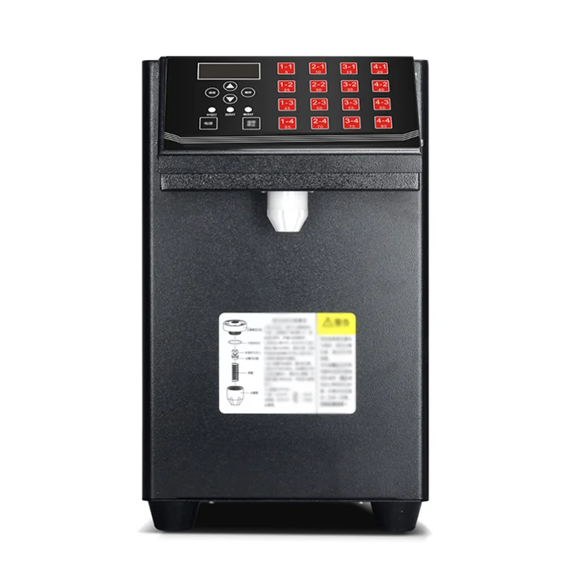 Distributeur automatique de sirop de thé à bulles, fruits, boissons, quantité de liquide, équipements à bulles à vendre
