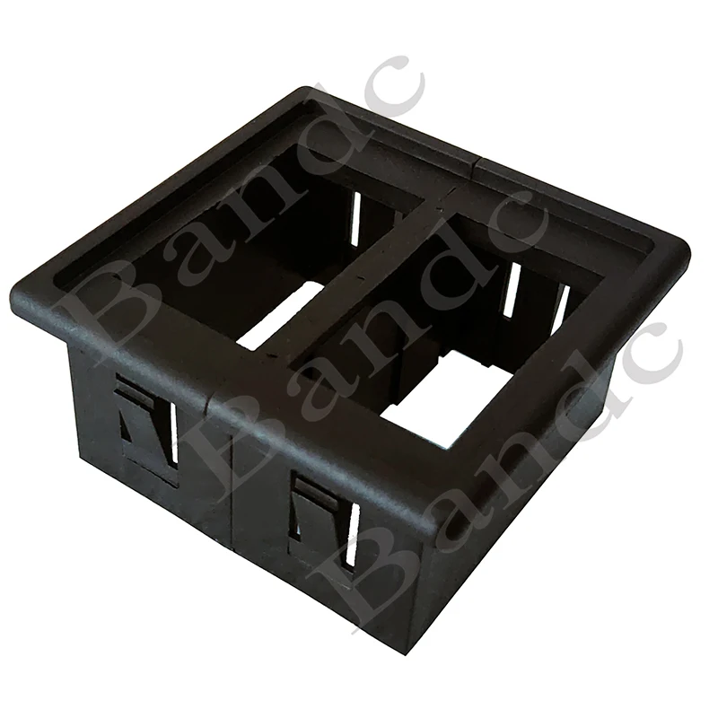 2 Way Gang Rocker Switch Clip Panel Housing Holder for the ARB/Carling/NARVA 4x4 Style, Camping Car, Waterproof