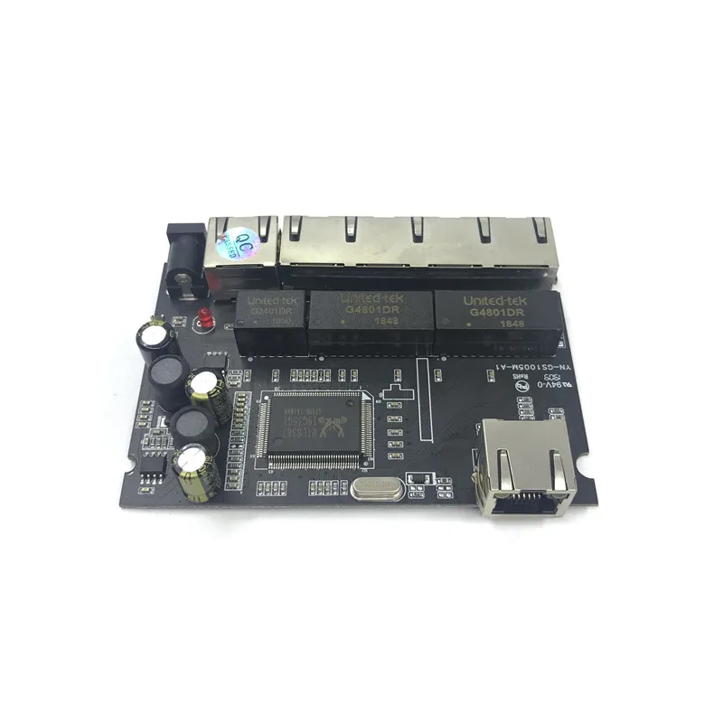 5-port Gigabit schalter modul ist weit verbreitet in LED linie 5 port 10/100/100 0 m kontaktieren port mini schalter modul PCBA Motherboard