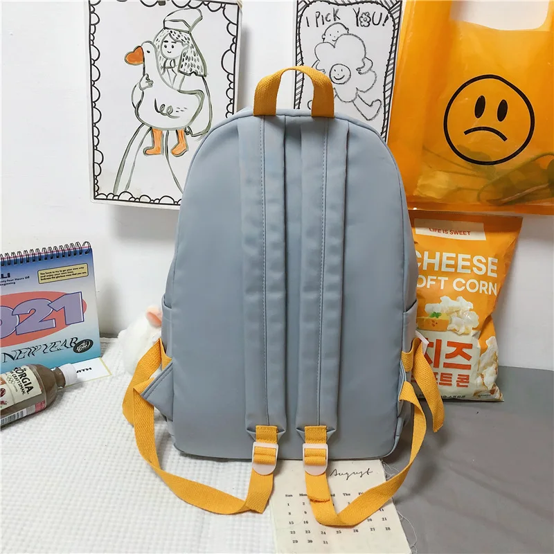 Women Cute Backpack High Capacity Female Harajuku School Bag College Lady Kawaii Cartoons Backpack Fashion Book Girl Bag Student