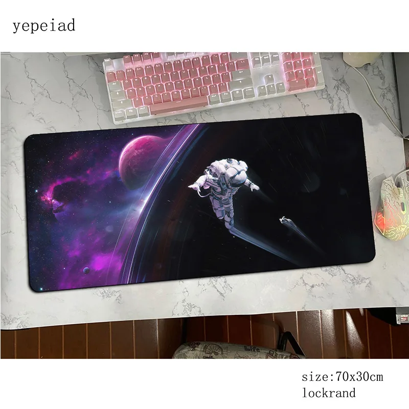 Sci Fi Astronaut mouse pad mats High quality Computer mouse mat gaming accessories HD print mousepad keyboard games pc gamer