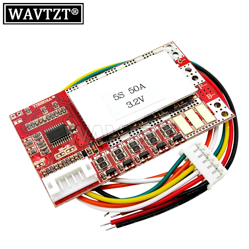 3S 4S 5S 50A BMS deska/55A 3.7V płyta zabezpieczająca baterię litową/3.2V żelazo fosforan/LiFePO4 bateria BMS płyta z balansem